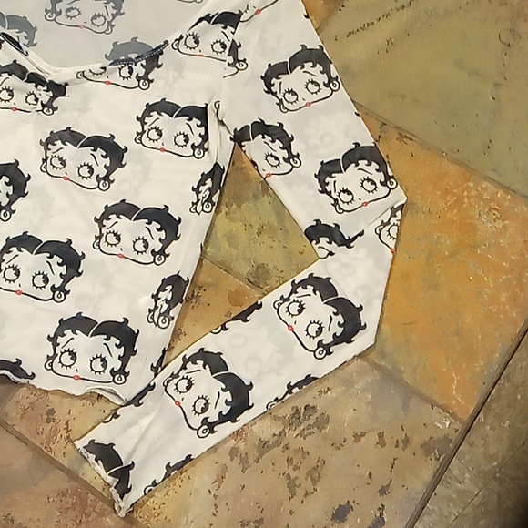 Sheer Betty Boop top - Picture 3 of 8